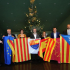 Els candidats per Lleida, abans del debat electoral del Grup SEGRE.