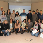 El participantes en Lérida en el proyecto de la Fundación Exit y
