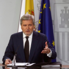 El portaveu del Govern i ministre de Cultura, Íñigo Méndez de Vigo