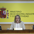 La secretària d'Estat d'Economia, Irene Garrido.