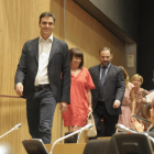 Pedro Sánchez se ha reunido esta semana con los parlamentarios socialistas.