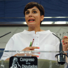 La portaveu del PSOE, Isabel Rodríguez.