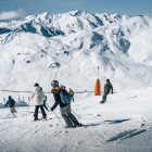 Esquiadors a les pistes de Baqueira Beret en una imatge d'arxiu.