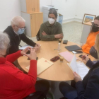 Reunión entraReunión entre representantes de los grupos municipales de Comú de Lleida y del PSC en la Paeria.e representantes de los grupos municipales de Común de Lérida y del PSC a la Concejalía