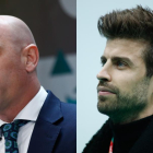 Luis Rubiales i Gerard Piqué.