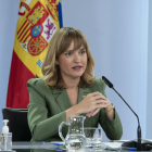 La ministra de Educación, Pilar Alegría.