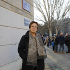 Lídia Ruiz, activista que en 1977 encabezó la movilización vecinal.