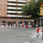 El atropello se produjo en la esquina entre las calles Prat de la Riba y Príncip de Viana de Lleida.