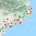 El mapa desolador por Lérida de la iniciativa de abono de la Agencia Catalana del Patrimonio Cultural