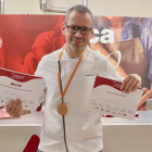El pastisser Josep Ramon Cases va guanyar ahir el premi al Millor Panettone Tradicional de la Península.