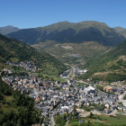 Vista d’arxiu de Vielha.