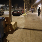 Cartrons i bosses amb envasos a la zona del porta a porta.