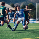 Laura Blasco, primer fitxatge de l’AEM, en una acció de la passada temporada amb l’Alhama.