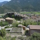 Vista panoràmica de Coll de Nargó, on va ser detinguda la dona i trobada la menor sense vida divendres. - SEGRE