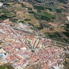 Vista aèria del municipi de Rosselló.