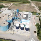 Imatge d’arxiu de la planta de purins de Tracjusa, a Juneda. - GAP