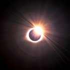 Imatge d'arxiu d'un eclipsi solar.