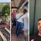 DjMaRiiO queda atrapat al tren i acaba en un hotel de Lleida: salvat pel David i el Nil