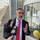 Josep Lluís Jordan, advocat de la família de Pol Cugat. - A. GUERRERO