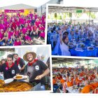 Diverses colles de l'Aplec.