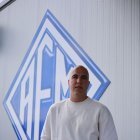 Bacardit, ahir a les instal·lacions del Recasens. - S’AEM