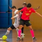 Una jugada de l’equip d’un partit de la passada temporada. - PAU MOLINS