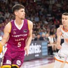 Oriol Paulí durant un partit de la passada temporada. - JAVI ENJUANES