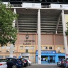 Una vista general de la façana principal del Camp d’Esports. - AMADO FORROLLA