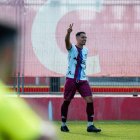 El davanter canari Giovanni Navarro, nou reforç per a l’Atlètic Lleida.