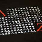 Diferentes tipos de letras.