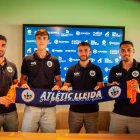 L'Atlètic Lleida presenta quatre nous fitxatges