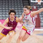 Leti Conca, en un partit contra el Robles, el seu nou equip. - JAVI ENJUANES