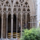 Recta final del ‘lífting’ al claustre de la Seu Vella