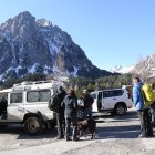 Imatge d’arxiu de turistes a l’entrada del parc a Espot. - E.FARNELL