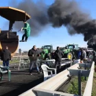 La zona de Sort i Vilaller també va ser escenari de protestes. - MARTA LLUVICH/ACN