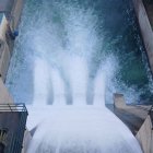 La maniobra de desembassament del pantà de Rialb.