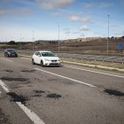 Durant el cap de setmana ja s’han tapat alguns clots de la via.