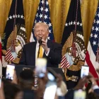 El president dels Estats Units, Donald Trump, a la Casa Blanca. - EUROPA PRESS