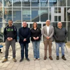 Imatge dels representants a les eleccions a les cambres agràries, en el debat de Lleida TV. - LLEIDA TV