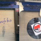 Vandalitzen la seu d'Aliança Catalana a Tàrrega hores abans de la seva inauguració
