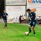 Guillermo Cucurull, en una acció de partit amb l’Atlètic Lleida.
