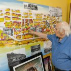 José Nicolau, de casi 95 años, es uno de los últimos custodios de la memoria viva de la Guerra Civil en Mequinensa.