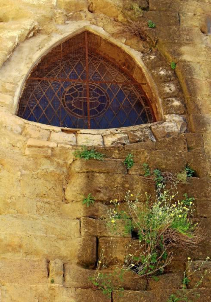 La primavera arriba fins i tot als murs de l´església de Sant Llorenç. De construcció romànica però amb ampliacions d´estil gòtic. Les flors arrelen als seus murs...