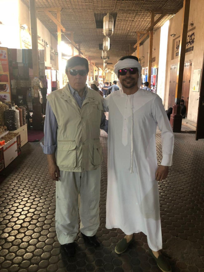 Els Joseps a Dubai. Presumint de pare arreu del món!
