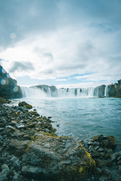 La gran cascada dels deus. Islandia. Pau Bujons.