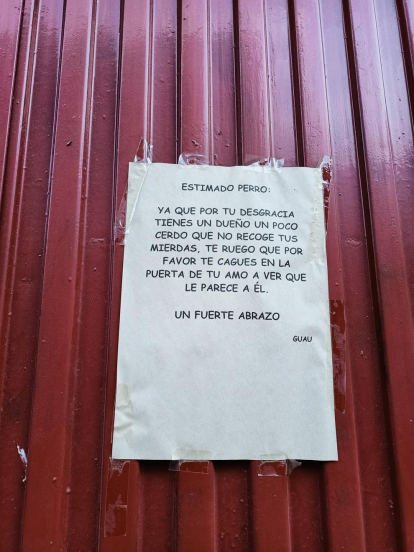 En un magatzem d'un carrer de Lleida...