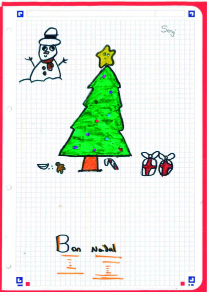 Dibuixa'ns com imagines el teu Nadal.