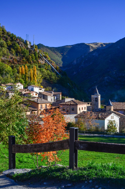 El poble de LLesp a l'alta Ribagorça. Porta d'entrada a la Vall de Boi