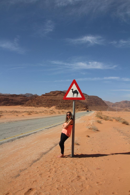 Atenció! Camells! - Desert de Wadi Rum (Jordania)