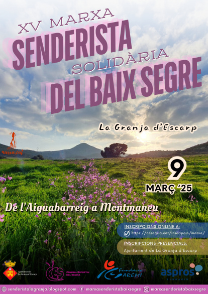 Cartell de la Marxa Senderista